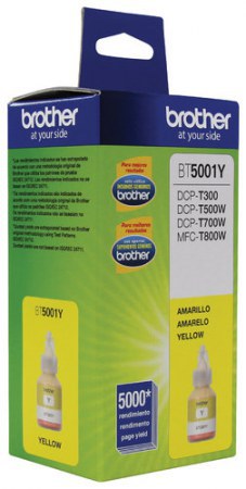TANQUE DE TINTA BROTHER BT5001Y AMARILLO 5000 PAGINAS - Imagen 3