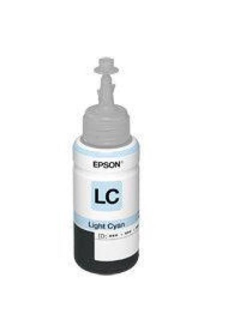 BOTELLA EPSON ECOTANK FOTO T673 CYAN LIGHT L800-L1800 70ML T673520-AL