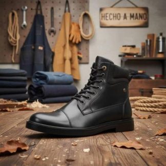 BOTIN AGUJETA NEGRO SCHATZ SPORT