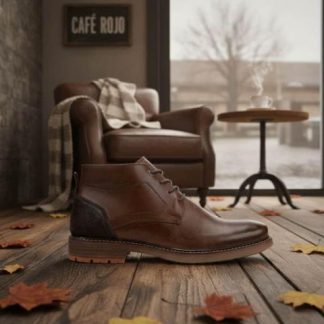 BOTIN CASUAL AGUJETA CAFE SCHATZ SPORT