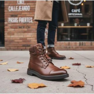 BOTIN CASUAL AGUJETA CAFE SCHATZ SPORT