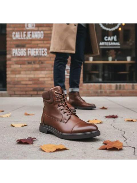 BOTIN CASUAL AGUJETA CAFE SCHATZ SPORT