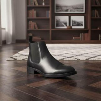 BOTIN CASUAL AGUJETA NEGRO DOCKERS
