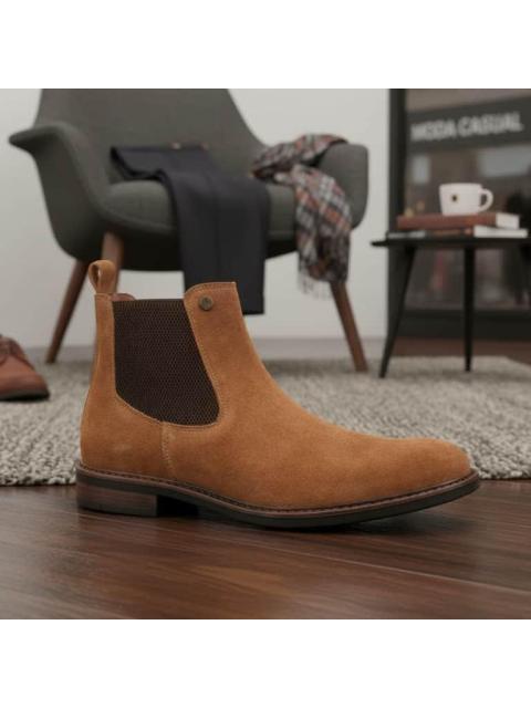 BOTIN CASUAL CHELSEA CAMEL SCHATZ