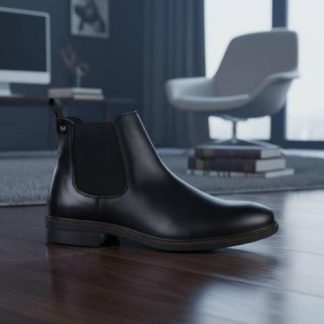 BOTIN CASUAL CHELSEA NEGRO DOCKERS