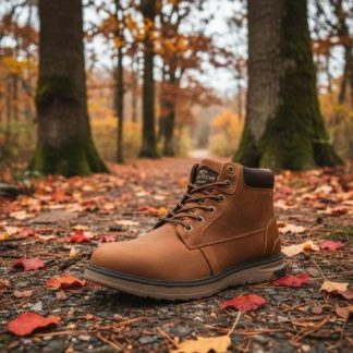 BOTIN CASUAL TIPO LEÑADOR CAMEL GOODYEAR