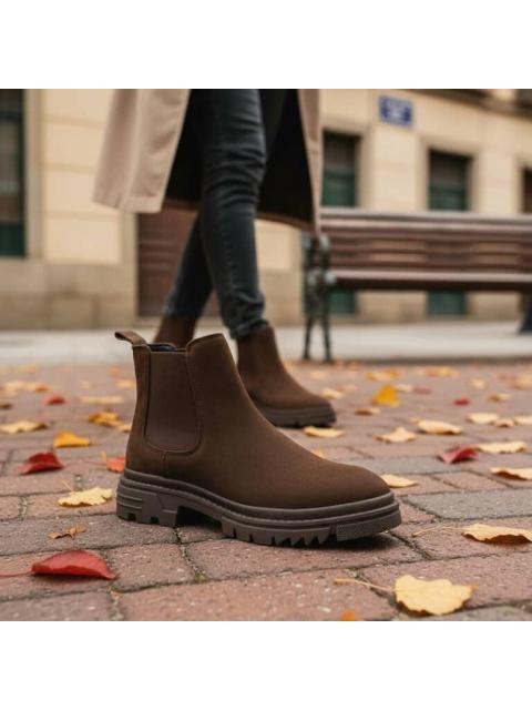 BOTIN CASUAL TIPO LEÑADOR CHELSEA CAFE LEVIS