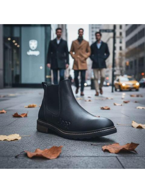 BOTIN CHELSEA CASUAL NEGRO JEEP