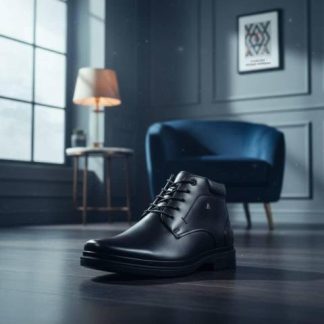 BOTIN CONFORT PIEL BORREGO NEGRO CALZADO PAZSTOR