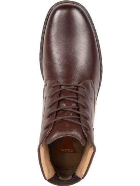 BOTIN CONFORT PIEL DE BORREGO CAFE CALZADO PAZSTOR - Imagen 3