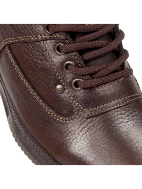 BOTIN CONFORT PIEL DE RES CAFE LA PAG - Imagen 6