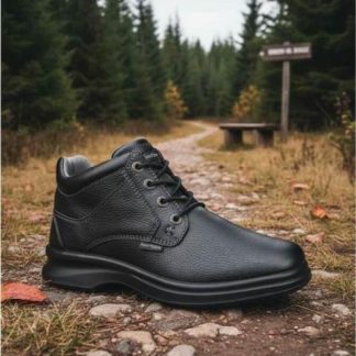 BOTIN CONFORT PIEL NEGRO HUSH PUPPIES