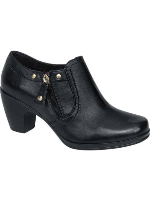 BOTIN DE PIEL NEGRO MANET - Imagen 2