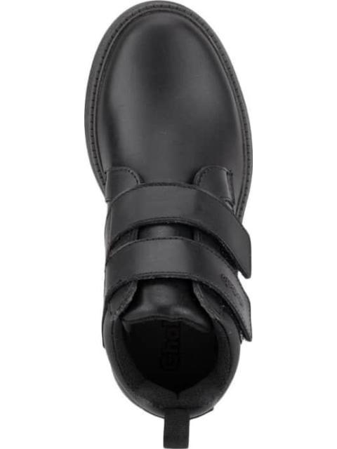 BOTIN ESCOLAR DE PIEL NEGRO ZAPATOS CHABELO - Imagen 3
