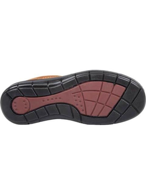 BOTIN GAMUZA CAMEL SHOSH CONFORT - Imagen 4