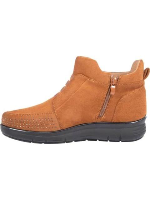 BOTIN GAMUZA CAMEL SHOSH CONFORT - Imagen 5