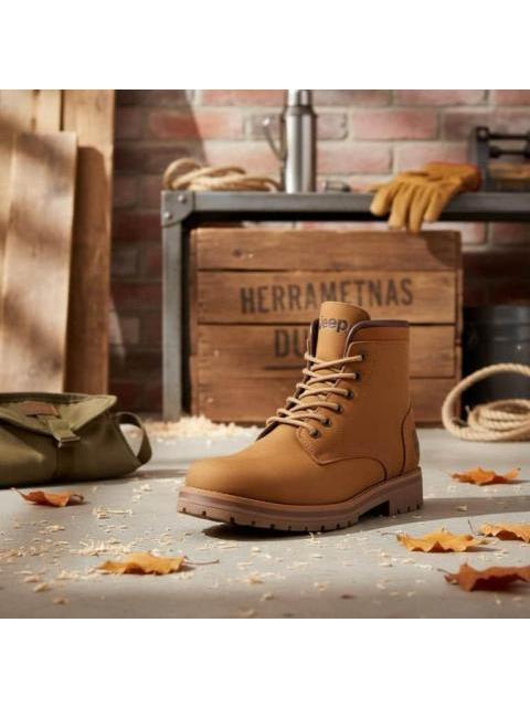 BOTIN HEAVY PIEL NOBUCK BRONCE JEEP