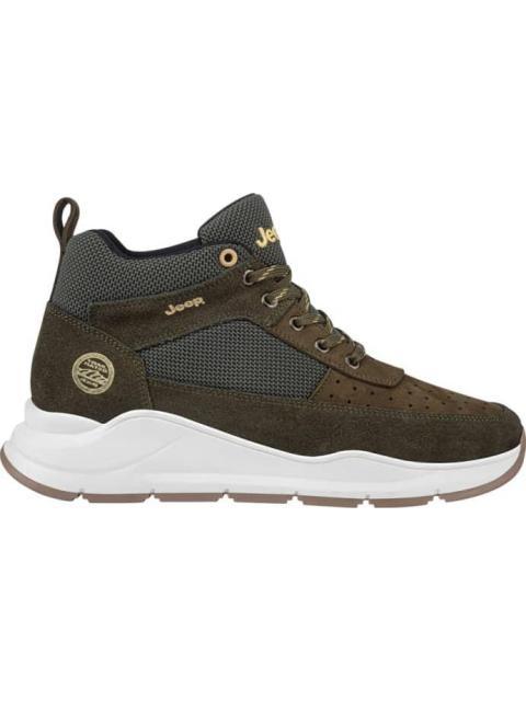 BOTIN HIKER PIEL NOBUCK VERDE JEEP - Imagen 2