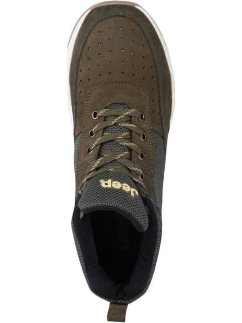 BOTIN HIKER PIEL NOBUCK VERDE JEEP - Imagen 3