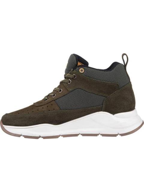 BOTIN HIKER PIEL NOBUCK VERDE JEEP - Imagen 5