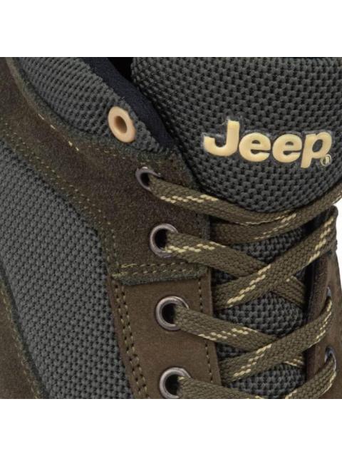 BOTIN HIKER PIEL NOBUCK VERDE JEEP - Imagen 6