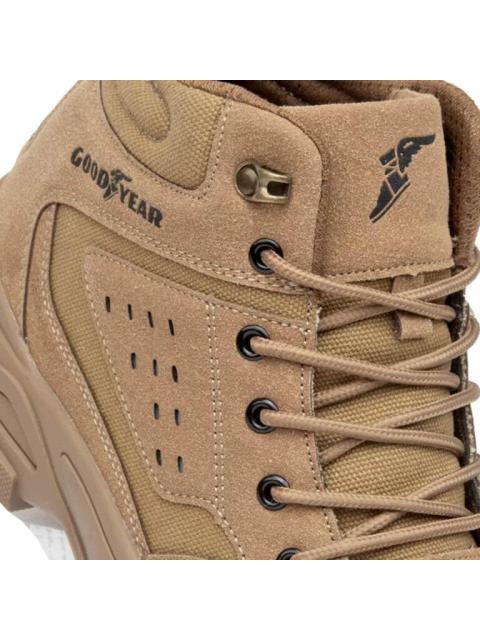 BOTIN INDUSTRIAL CALZADO CON CASCO CAMEL GOODYEAR WORK - Imagen 6