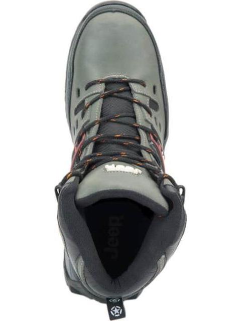 BOTIN INDUSTRIAL CON CASCO DE SEGURIDAD GRIS JEEP - Imagen 2