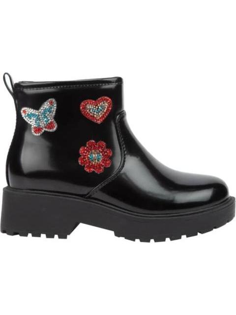 BOTIN MOTO TACON NEGRO VIVIS SHOES KIDS