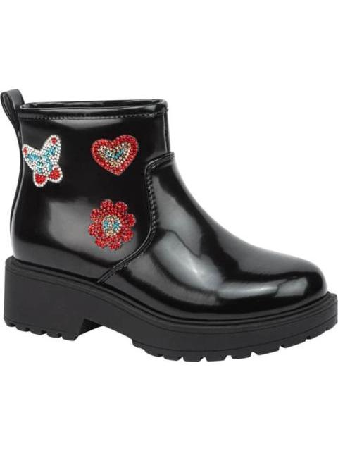 BOTIN MOTO TACON NEGRO VIVIS SHOES KIDS - Imagen 2