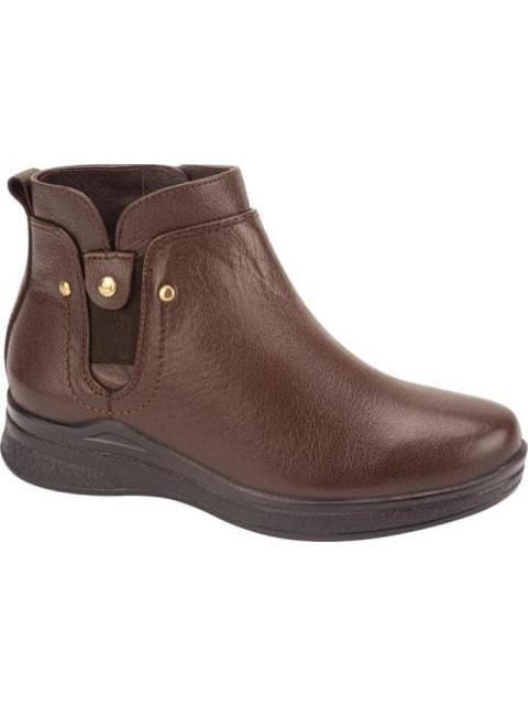 BOTIN PIEL VACUNO ELASTCO CAFE SHOSH - Imagen 2