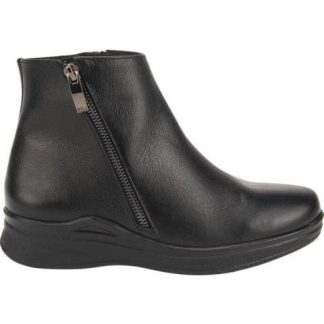 BOTIN PIEL VACUNO HEBILLA NEGRO SHOSH