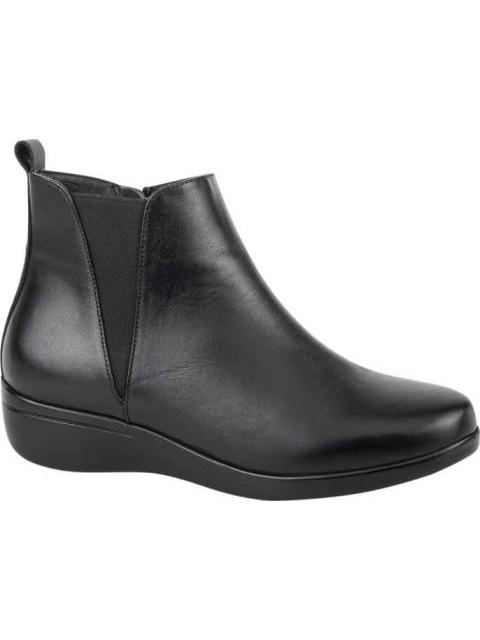 BOTIN SUELA CORRIDA PIEL NAPA NEGRO SHOSH - Imagen 2