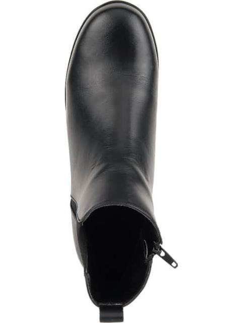 BOTIN SUELA CORRIDA PIEL NAPA NEGRO SHOSH - Imagen 3