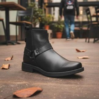 BOTIN VAQUERO HERRAJE NEGRO LEVIS