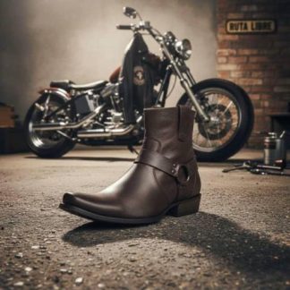 BOTIN VAQUERO PIEL CAFE JC MCCOY