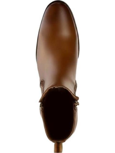 BOTIN VESTIR CIERRE INTERNO ARCILLA PIERRE CARDIN - Imagen 3