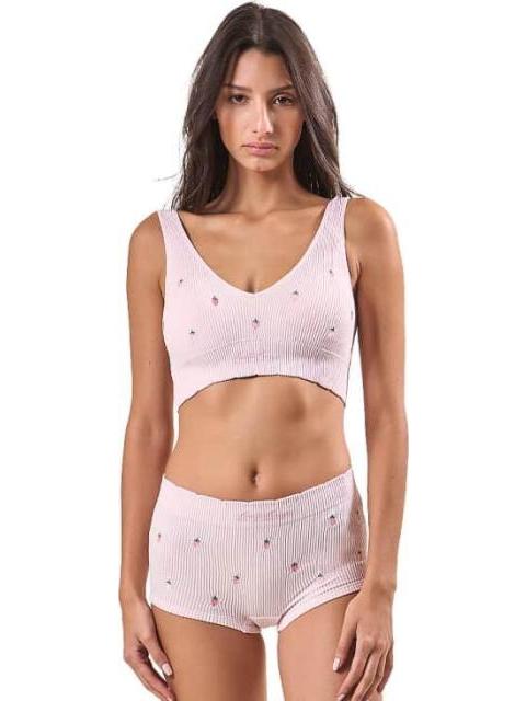 BOXER BORDADO SET DE 2 PIEZAS NEGRO LOVE TO LOUNGE