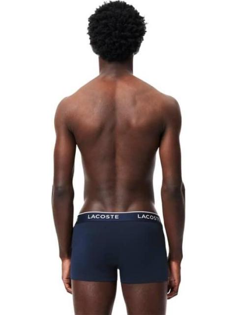 BOXERS LACOSTE SET 3 BOXER AZUL MARINO LACOSTE - Imagen 3