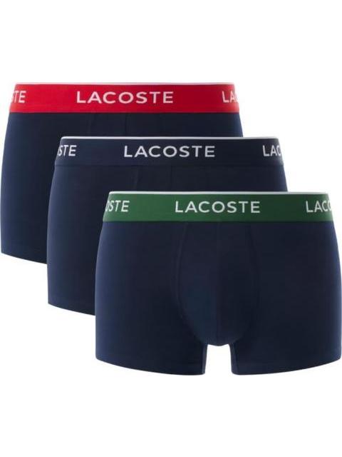 BOXERS LACOSTE SET 3 BOXER AZUL MARINO LACOSTE - Imagen 6