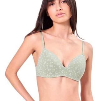 BRASIER COPA TRIANGULAR VERDE LOVE TO LOUNGE