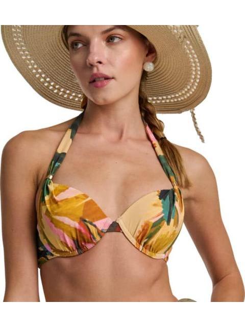 BRASIER DE BIKINI ESTAMPADO MULTICOLOR HOLLY LAND - Imagen 4