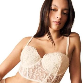 BRASIER DE ENCAJE CREMA CARNIVAL