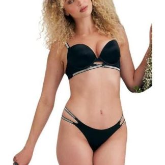 BRASIER PUSH UP NEGRO LOVE TO LOUNGE
