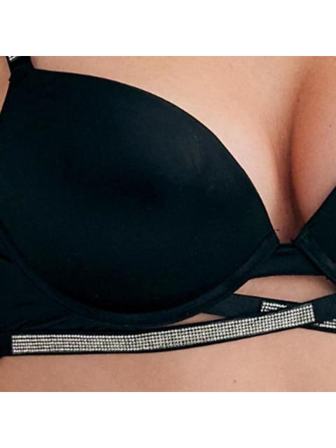 BRASIER PUSH UP NEGRO LOVE TO LOUNGE - Imagen 6