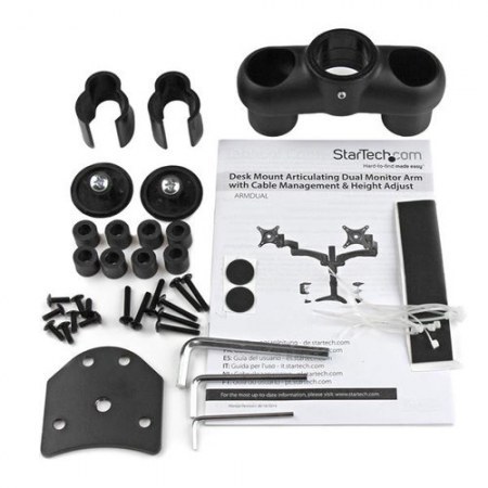 STARTECH SOPORTE CON BRAZOS ARTICULADOS PARA 2 MONITORES 12-24 MAX. 13.6KGS - Imagen 4