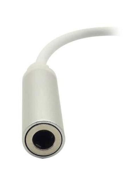 BROBOTIX ADAPTADOR LIGHTNING MACHO - 3.5MM HEMBRA BLANCO - Imagen 3