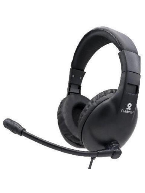 BROBOTIX AUDIFONOS GAMER 963012 ALAMBRICO 1.5 METROS 3.5MM NEGRO - Imagen 2
