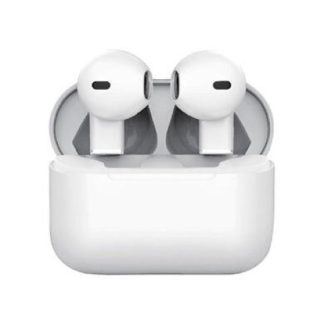 BROBOTIX AUDIFONOS INTRAURICULARES CON MICROFONO TWS MINI INALAMBRICO BLUETOOTH BLANCO