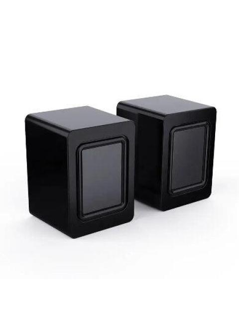 BROBOTIX BOCINAS MULTIMEDIA RGB 963920 ALAMBRICO 2.0 CANALES USB-3.5MM NEGRO - Imagen 3