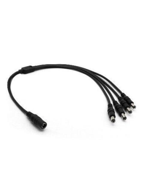 BROBOTIX CABLE 5.5-2.1MM HEMBRA - 4X 4X 5.5-2.1MM MACHO 50CM NEGRO